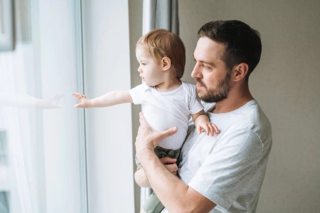 father and child