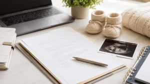 Intended parents reviewing surrogacy laws in California with a surrogacy coordinator